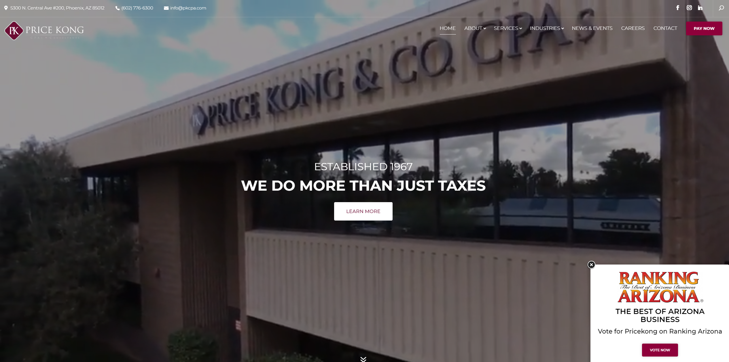 Price Kong website — 560% traffic growth